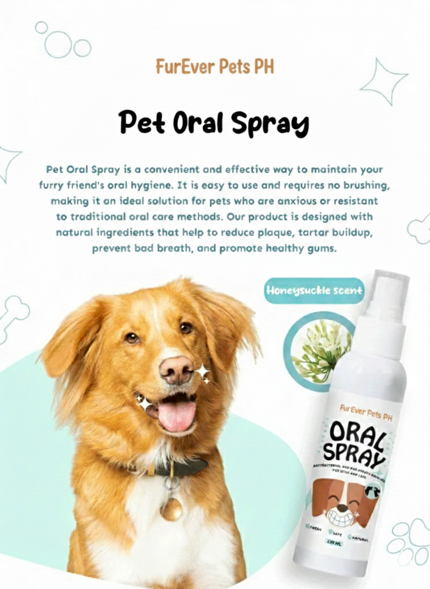 Pet Refreshing Oral Spray